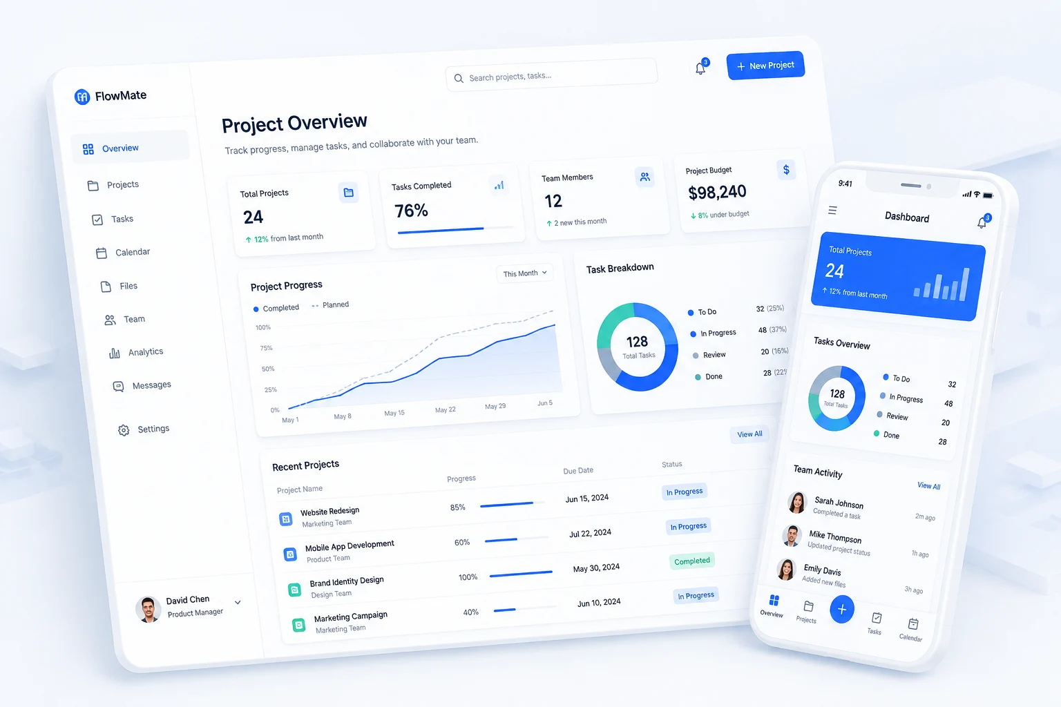 Web Apps & Digital Products illustration