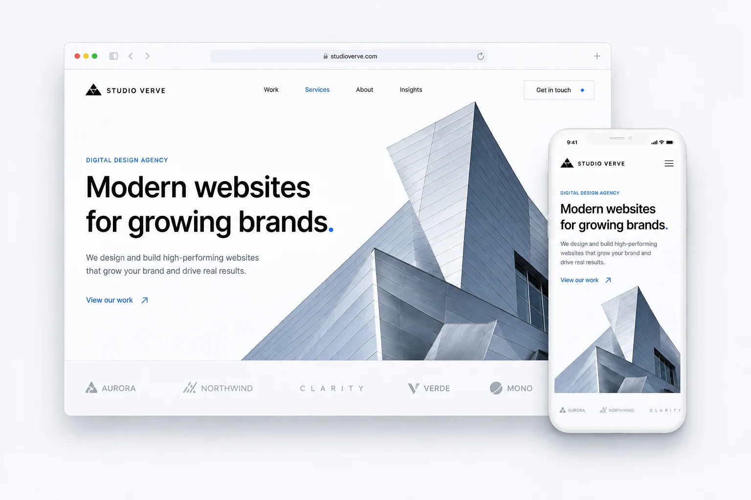 Website Design & Development illustration